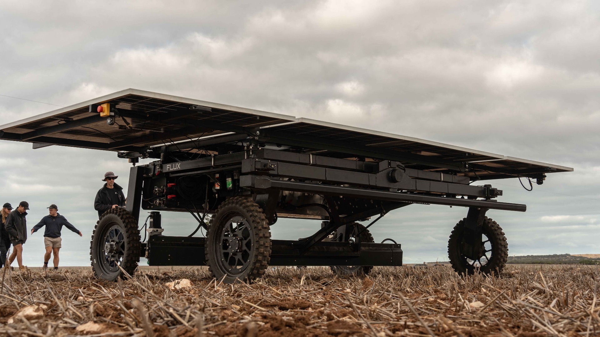 Insecticide Rover Flux Robotics — Autonomous Solar Spray Rover
